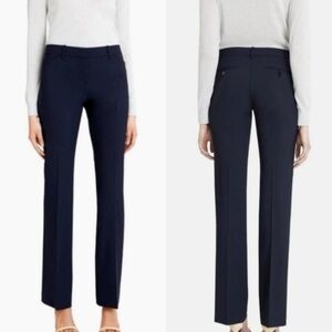 theory ROSEL Navy Sevona wool pants size0 brand new